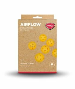 Masters Golf Airflow XP Practice Balls 6 Pack -Golf Clubs Sales 2023 AirflowXPYellow 1280x