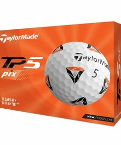 TaylorMade TP5 Pix White Golf Balls