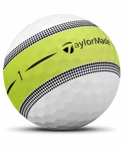 TaylorMade Tour Response Stripe Golf Balls Sleeve Of 3 Balls