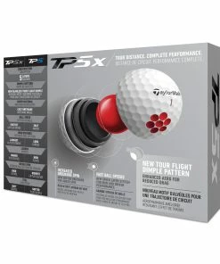 TaylorMade TP5x White Tour Golf Balls -Golf Clubs Sales 2023 TP5XBack1000 1500x