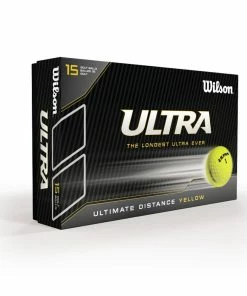 Wilson Staff Ultra Yellow Golf Balls