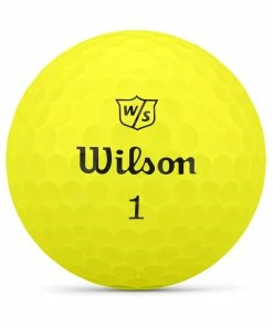Wilson Staff Duo Soft Golf Balls -Golf Clubs Sales 2023 WG2006120 3 Duo Soft BallStamp Yellow.png.high res 1500x