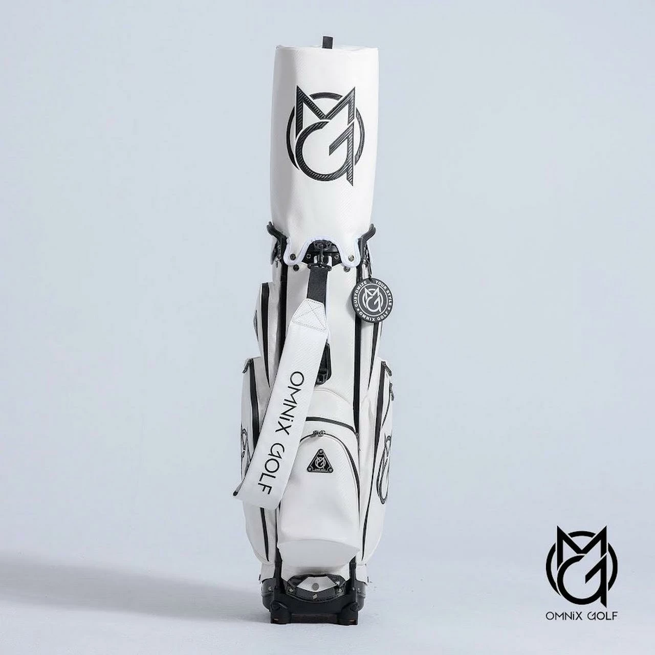 OMNIX White Ranger Cart Bag 3 OMNIX White Ranger Cart Bag - Image 3