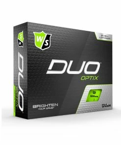 Wilson Staff Duo Optix Green Golf Balls