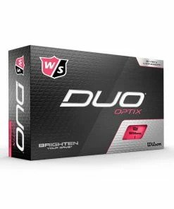 Wilson Staff Duo Optix Pink Golf Balls