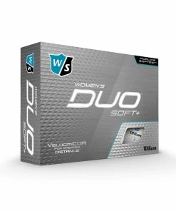 Wilson Staff Duo Soft+ White Ladies Golf Balls