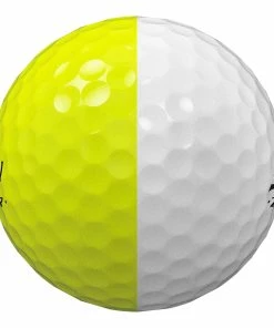 Srixon Z-Star Divide White/Yellow 3 Ball Sleeve