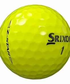 Srixon Z-Star Gen 8 Golf Balls -Golf Clubs Sales 2023 srixonzstar23yellowindmain 1500x